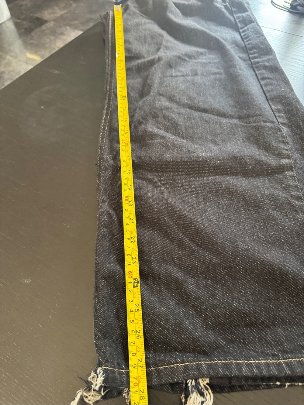 Disperal Relaxed Black Men's Denim Jeans size 32 - Picture 5 of 7